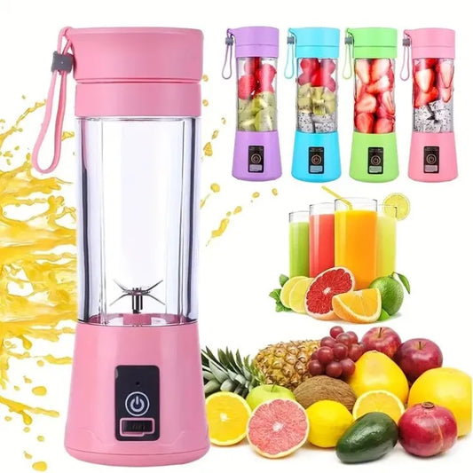 Electric Mini Portable Juicer Blender USB Recahrgeable